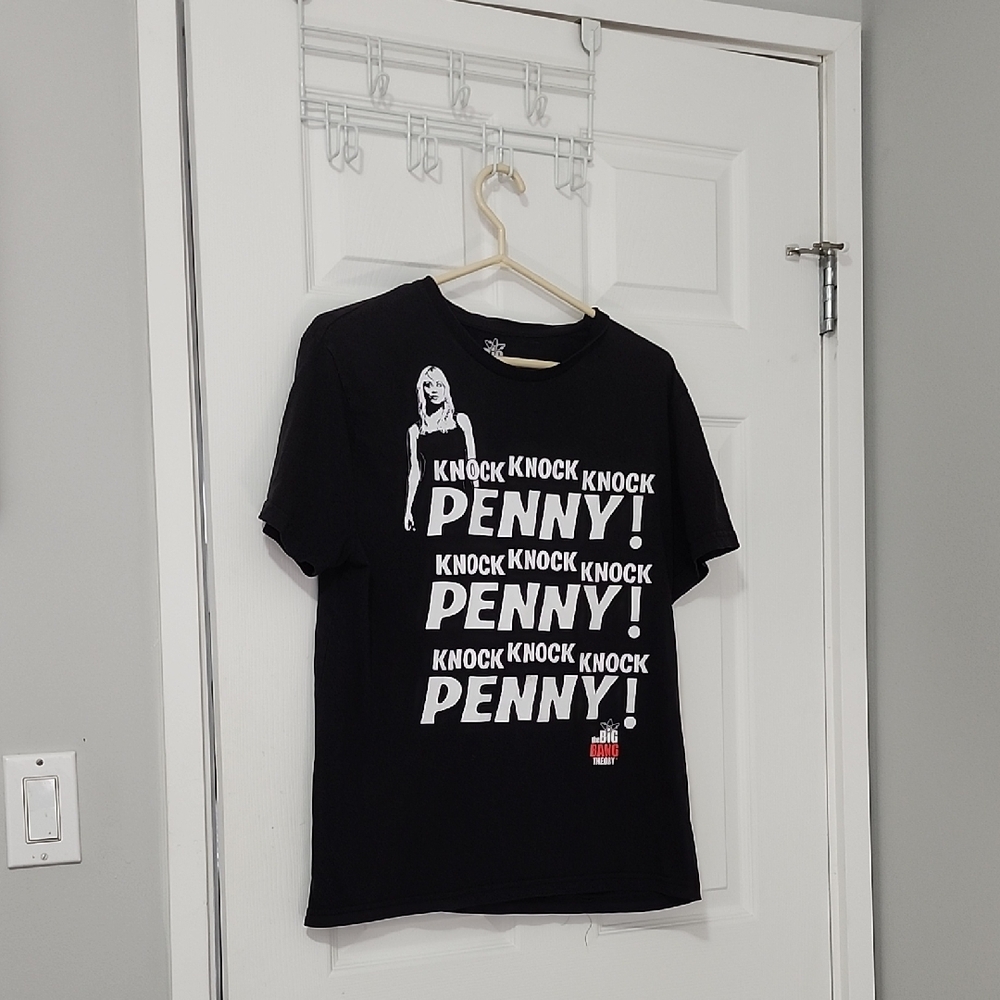 The Big Bang Theory Knock Knock Knock Penny Graphic Tshirt